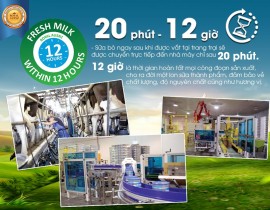 20 phút và 12 giờ - Tiêu chuẩn làm nên sự khác biệt của sữa hoàng gia Úc