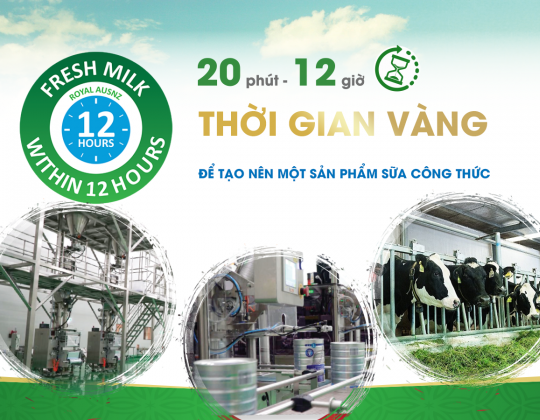 20 phút 12 giờ - “Thời gian vàng” để tạo nên một sản phẩm sữa công thức