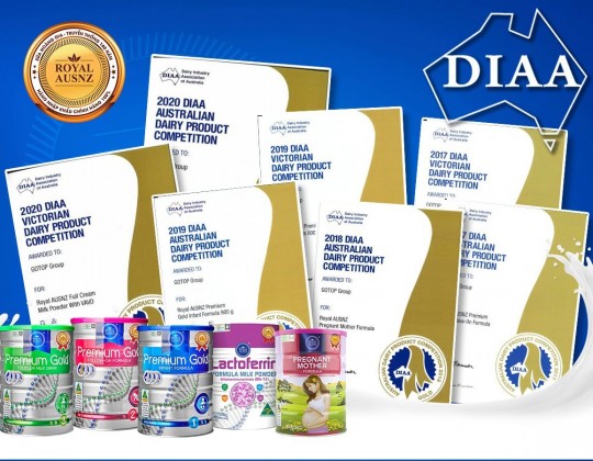 Sữa Hoàng Gia Royal Ausnz - Thương hiệu sữa nội địa lâu đời bậc nhất tại Úc