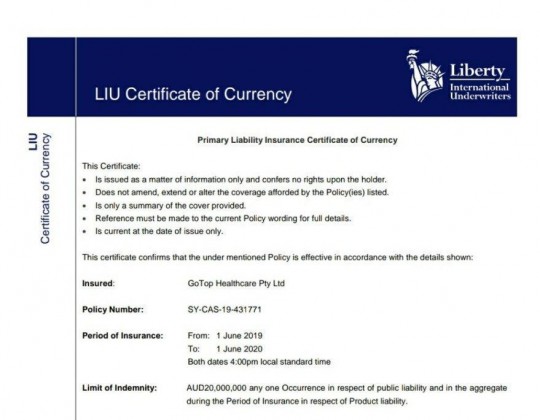 Những trường hợp được chi trả bảo hiểm do Sữa Hoàng Gia Úc mua