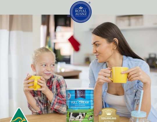 Review sữa Hoàng Gia Úc Full Cream có tốt không?