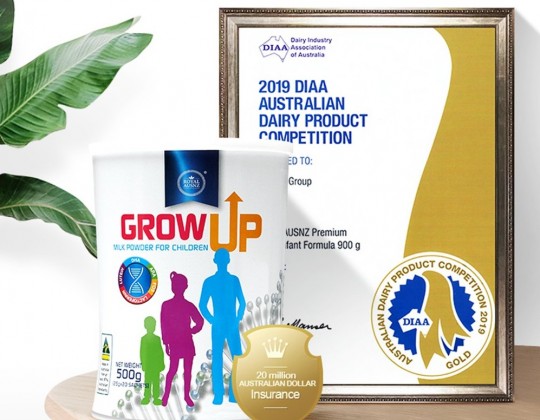 Grow Up: Sữa tăng chiều cao tốt nhất cho trẻ trong giai đoạn 3 – 8 tuổi