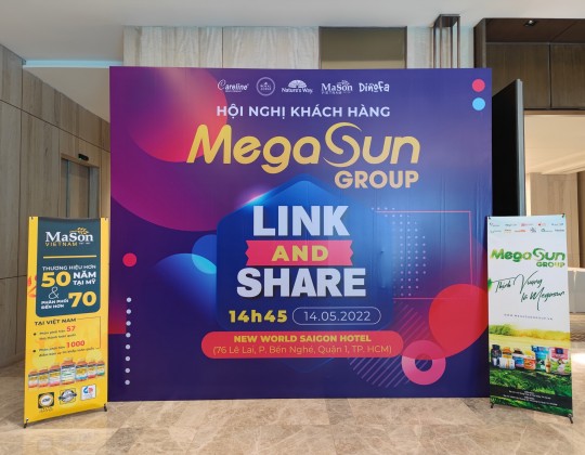 Sữa Hoàng Gia hân hạnh đồng hành cùng chương trình Hội nghị khách hàng Megasun Group