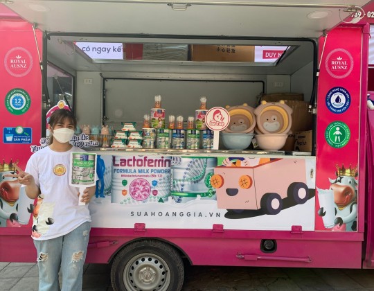 Trade & Show Shop Bé Tuệ Thanh Hóa – Điểm đến uy tín được Sữa Hoàng Gia Royal Ausnz tin tưởng chọn lựa