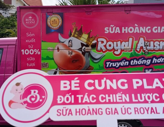 Sữa Hoàng Gia và hành trình Trade and Show cùng Bé Cưng Plaza tại Hải Phòng