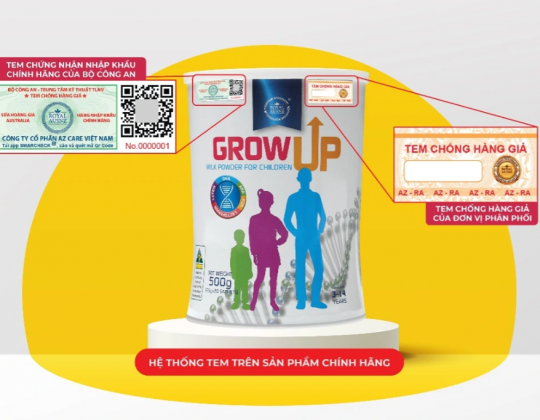 Ý nghĩa của các loại tem trên một lon Sữa Hoàng Gia Úc Royal Ausnz chính hãng