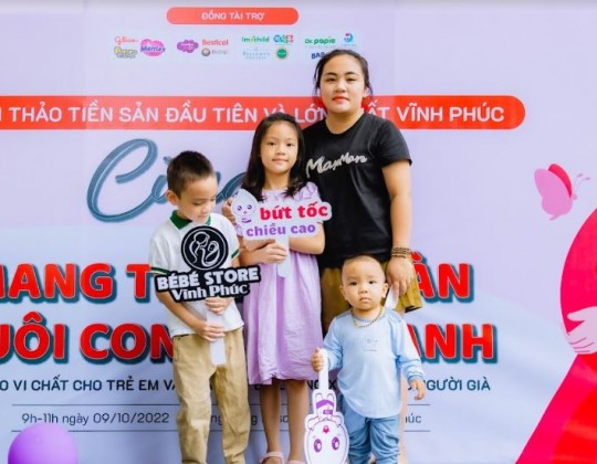 Sữa Hoàng Gia tham dự Hội thảo tiền sản do Bébé Store - Vĩnh Phúc tổ chức