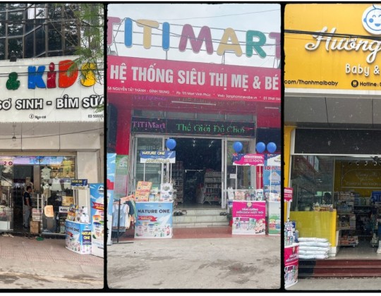 Sữa Hoàng Gia tổ chức chương trình Trade And Show tại Mom and Kids, Titi Mark và Hương Mai Shop tại Vĩnh Phúc