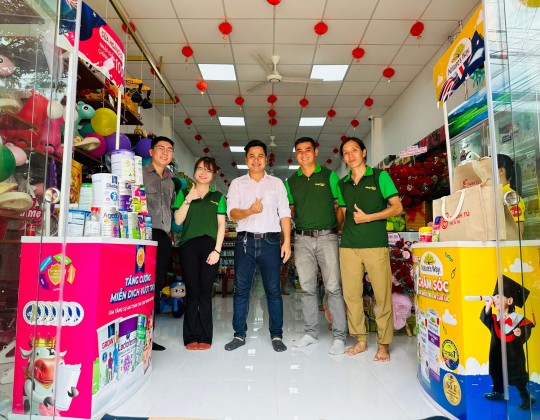 Sữa Hoàng Gia đồng hành cùng tuần lễ khai trương Thanh Tú chi nhánh thứ 7