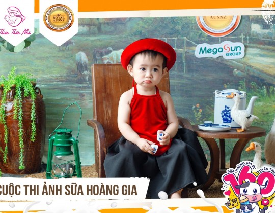 Sữa Hoàng Gia đồng hành cùng cuộc thi ảnh do shop mẹ và bé Thiên Thần Nhỏ Gia Lai tổ chức