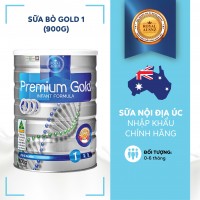 Sữa hoàng gia Úc Premium Gold 1 Infant Formula - Dành cho trẻ từ 0 - 6 tháng tuổi (900g)