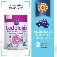 [Bản nâng cấp] Sữa Hoàng Gia Úc Lactoferrin Formula Milk Powder Bifidobacterium Animalis (Bb-12) - Hỗ trợ tăng cường miễn dịch (Hộp 50 gói)