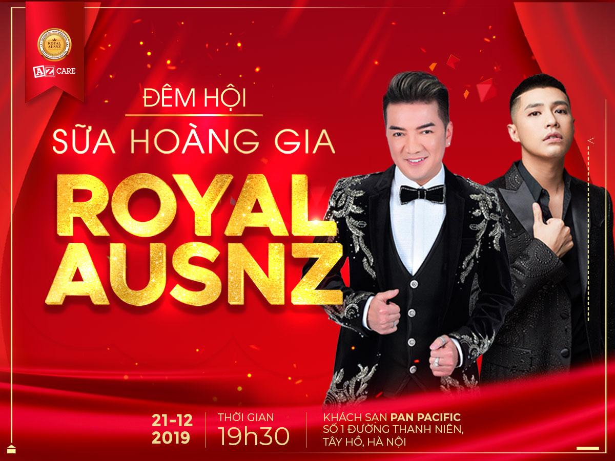 Đêm hội sữa hoàng gia Royal Ausnz