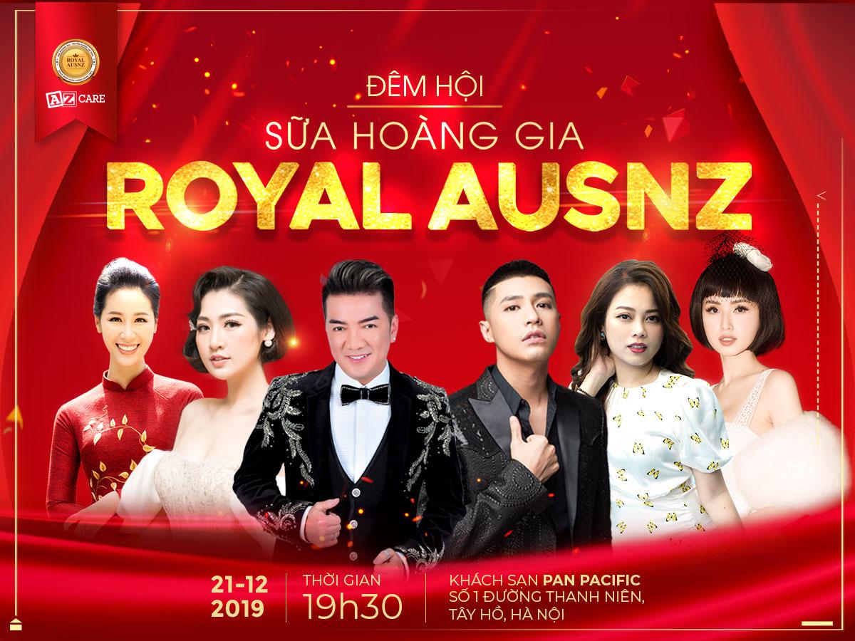Đêm hội sữa hoàng gia Royal Ausnz