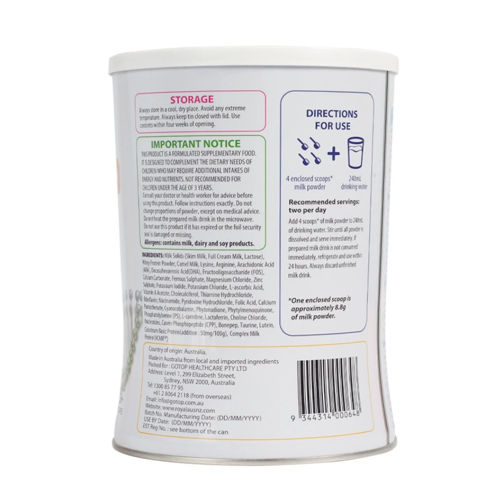 hướng dẫn cách pha sữa grow up