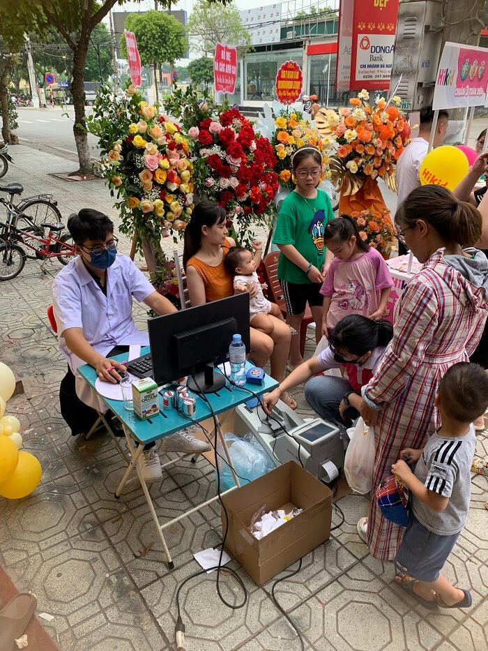 Chương trình đo xương của Sữa Hoàng Gia tại Baby Family