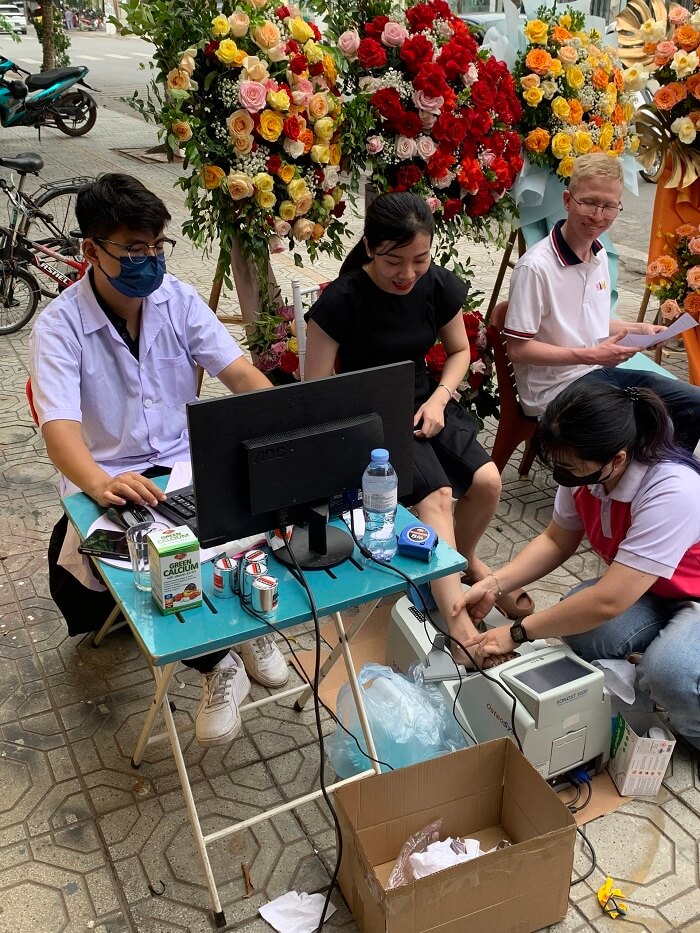 Chương trình đo xương của Sữa Hoàng Gia tại Baby Family