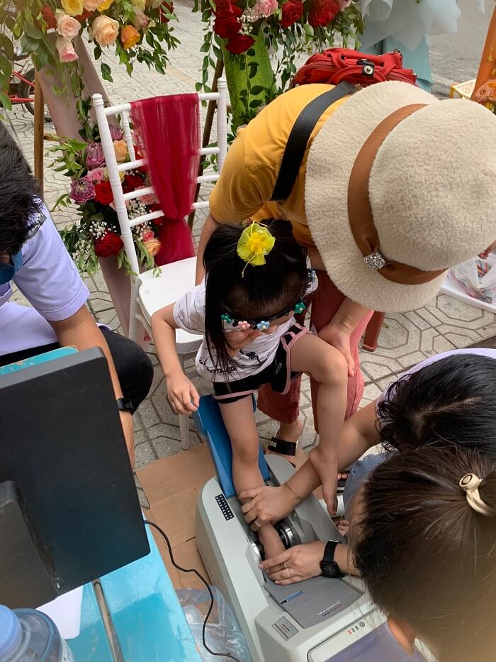 Chương trình đo xương của Sữa Hoàng Gia tại Baby Family