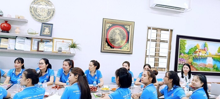 Buổi đào tạo sản phẩm chuyên sâu tại điểm bán