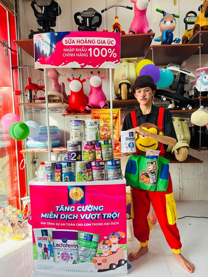 Sữa Hoàng Gia đồng hành cùng hệ thống Thanh Tú