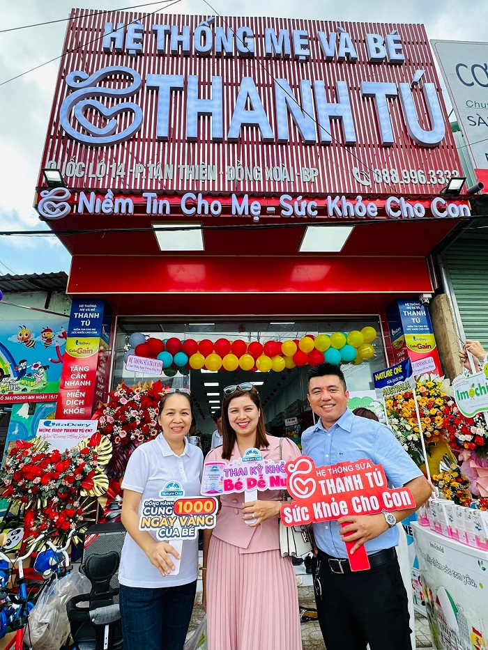 Sữa Hoàng Gia đồng hành cùng hệ thống Thanh Tú