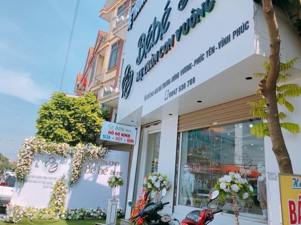 Bébé Store - hệ thống phân phối sản phẩm mẹ và bé uy tín hàng đầu tại Vĩnh Phúc
