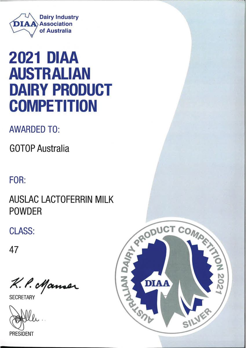 Giải thưởng sữa 2021