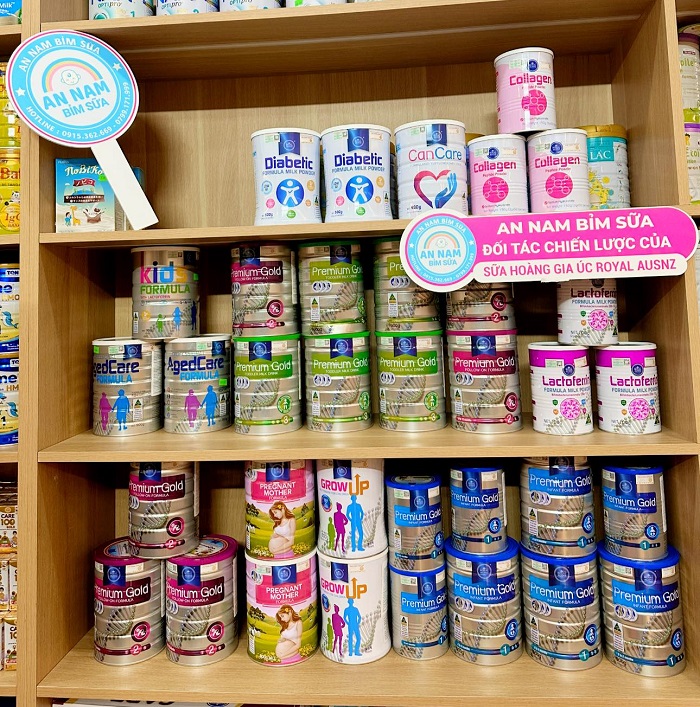 Hành trình Trade And Show của Sữa Hoàng Gia Úc tri ân khách hàng tại shop An Nam Bỉm Sữa Hà Tĩnh