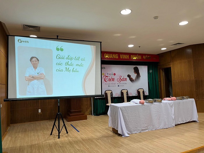 Hội thảo tiền sản bệnh viện Quốc tế Green
