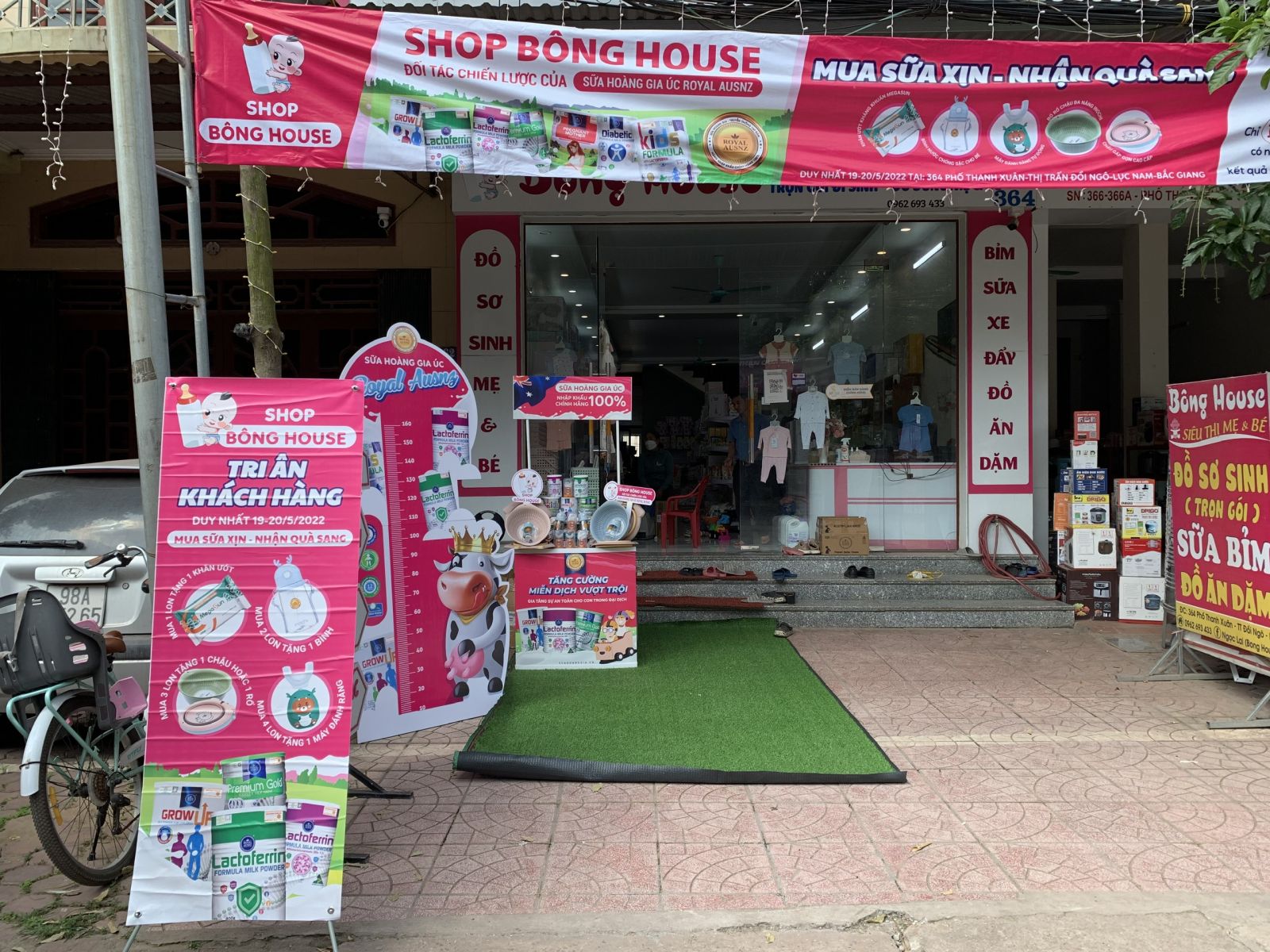 Chương trình tri ân tại shop Bông House