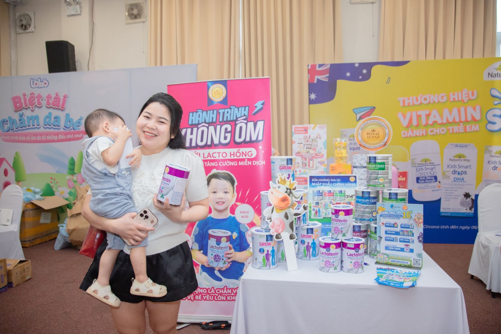 Sữa Hoàng Gia Royal Ausnz đồng hành cùng sự kiện “Bé ơi! Nhà mình đi chơi”