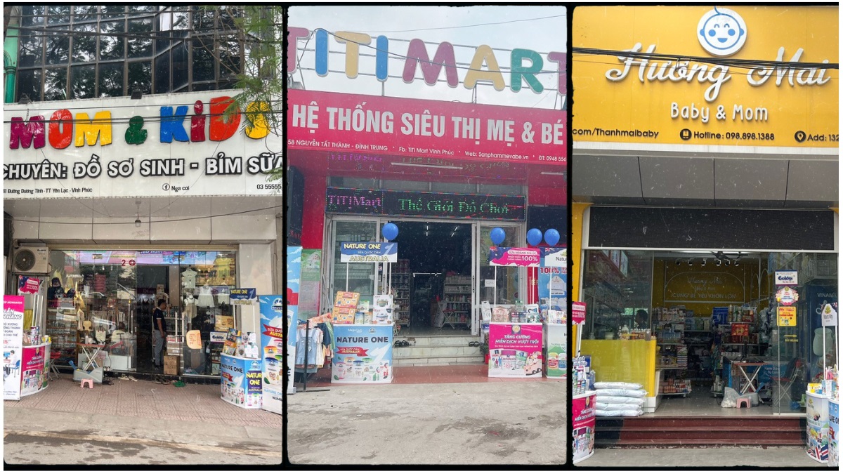 Sữa Hoàng Gia tổ chức chương trình Trade And Show tại Titi Mark và Hương Mai Shop tại Vĩnh Phúc