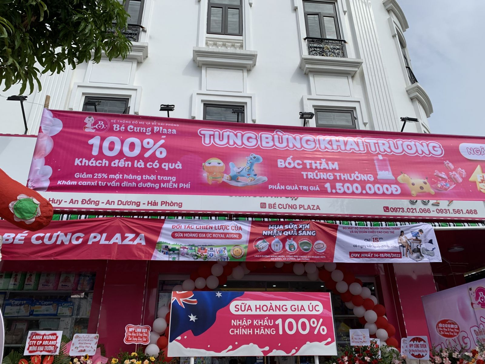 Sữa Hoàng Gia và hành trình Trade and Show cùng Bé Cưng Plaza tại Hải Phòng