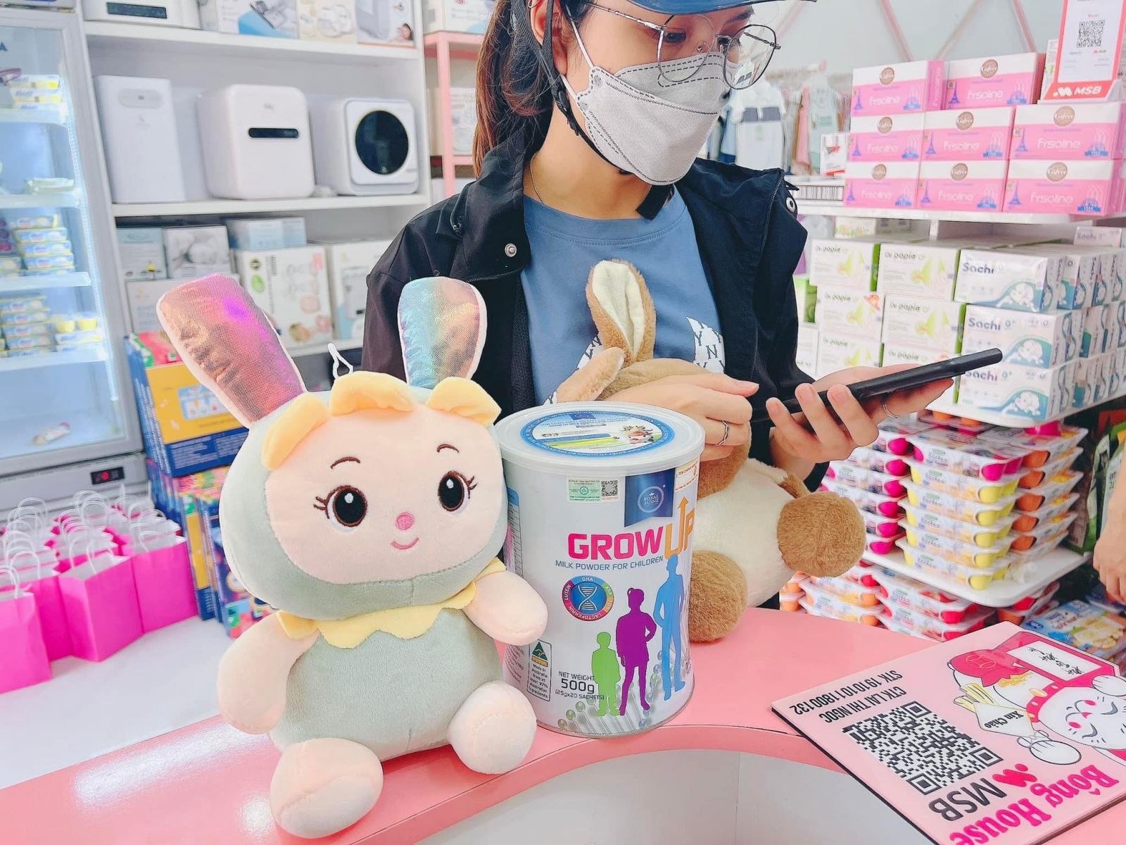 Thử sữa ngon - Rinh quà xịn tại shop Bông House – Bắc Giang