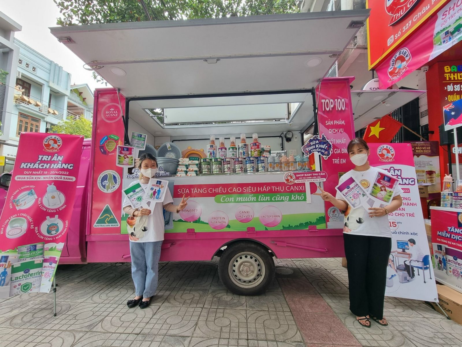 Quà tặng cho shop và khách hàng