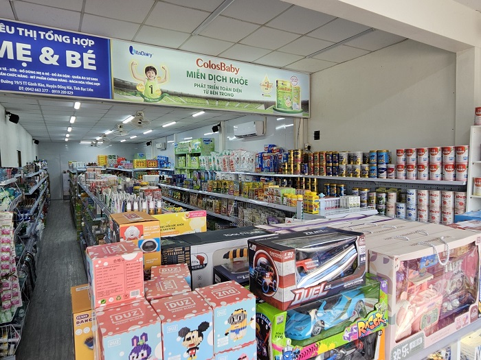 Trade and show shop mẹ và bé Đông Hải