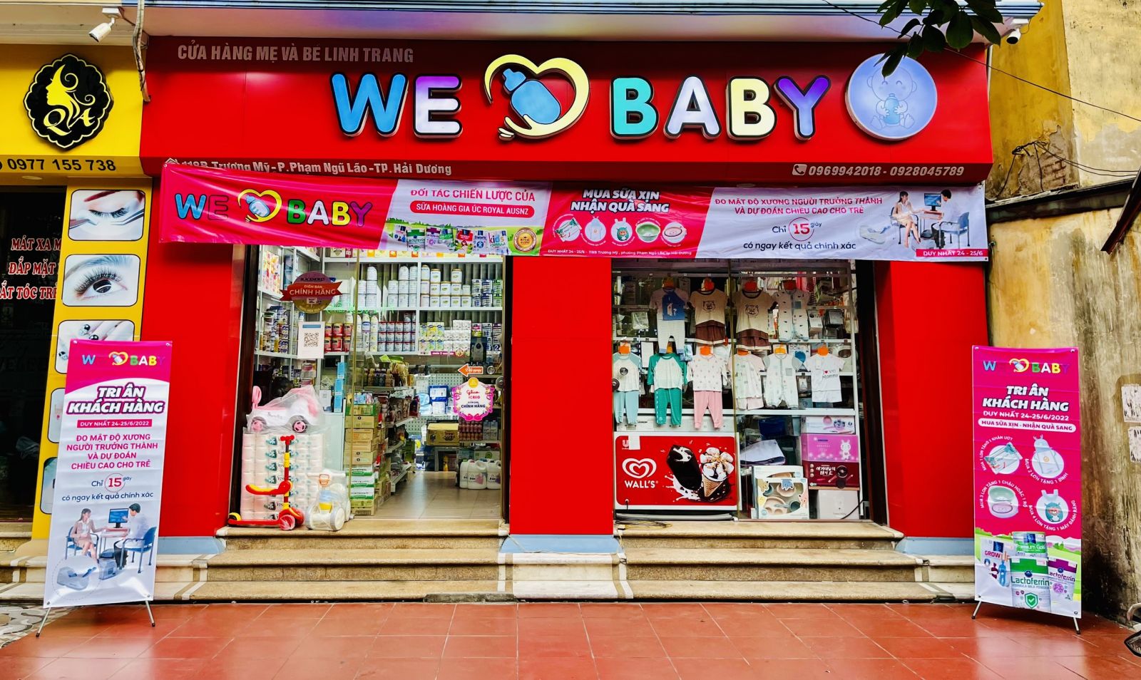 Trade and Show Shop We Love Baby – Điểm mua sắm bỉm sữa uy tín tại Hải Dương được Sữa Hoàng Gia Royal Ausnz đánh giá cao