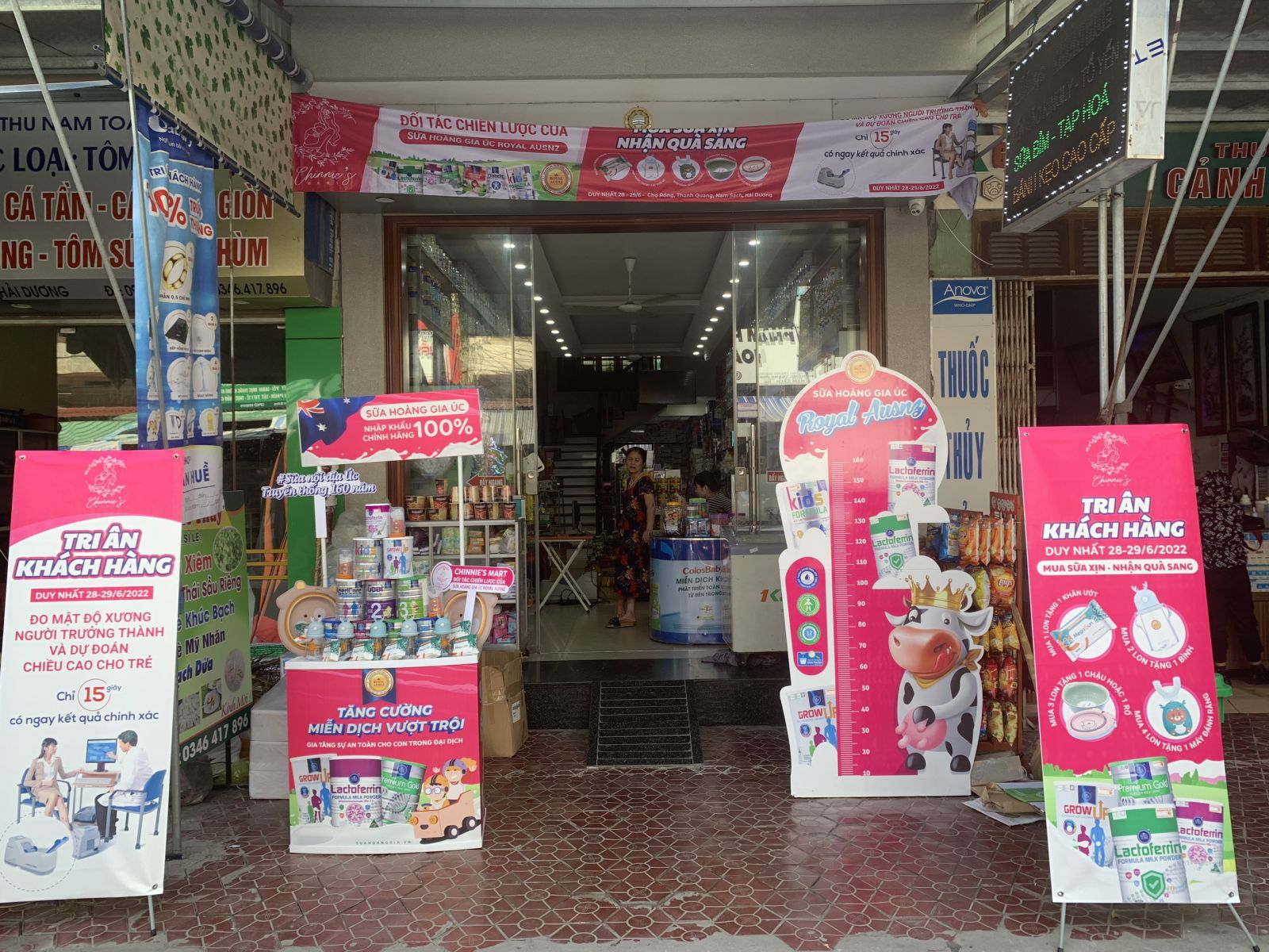 Trade and show tại shop Nhàn Huề