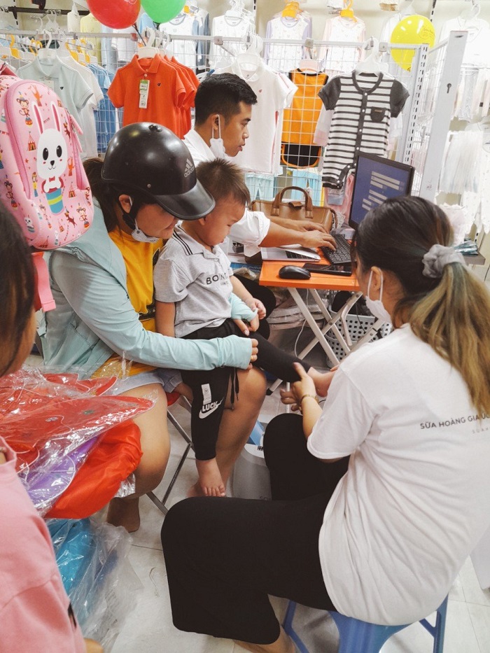 Trade and show tại Cute Baby