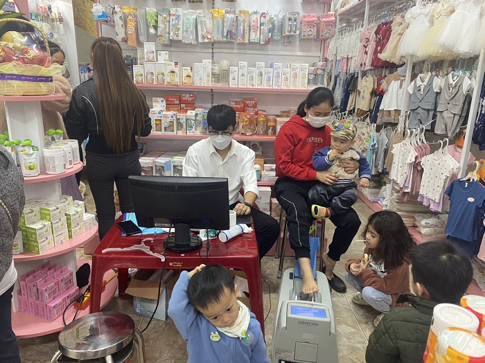 Đo xương tại Tin Tin Store