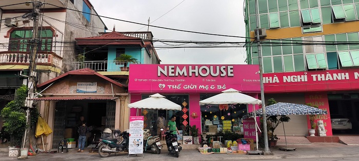 Trade and show Sữa Hoàng Gia Thái Thụy, Thái Bình