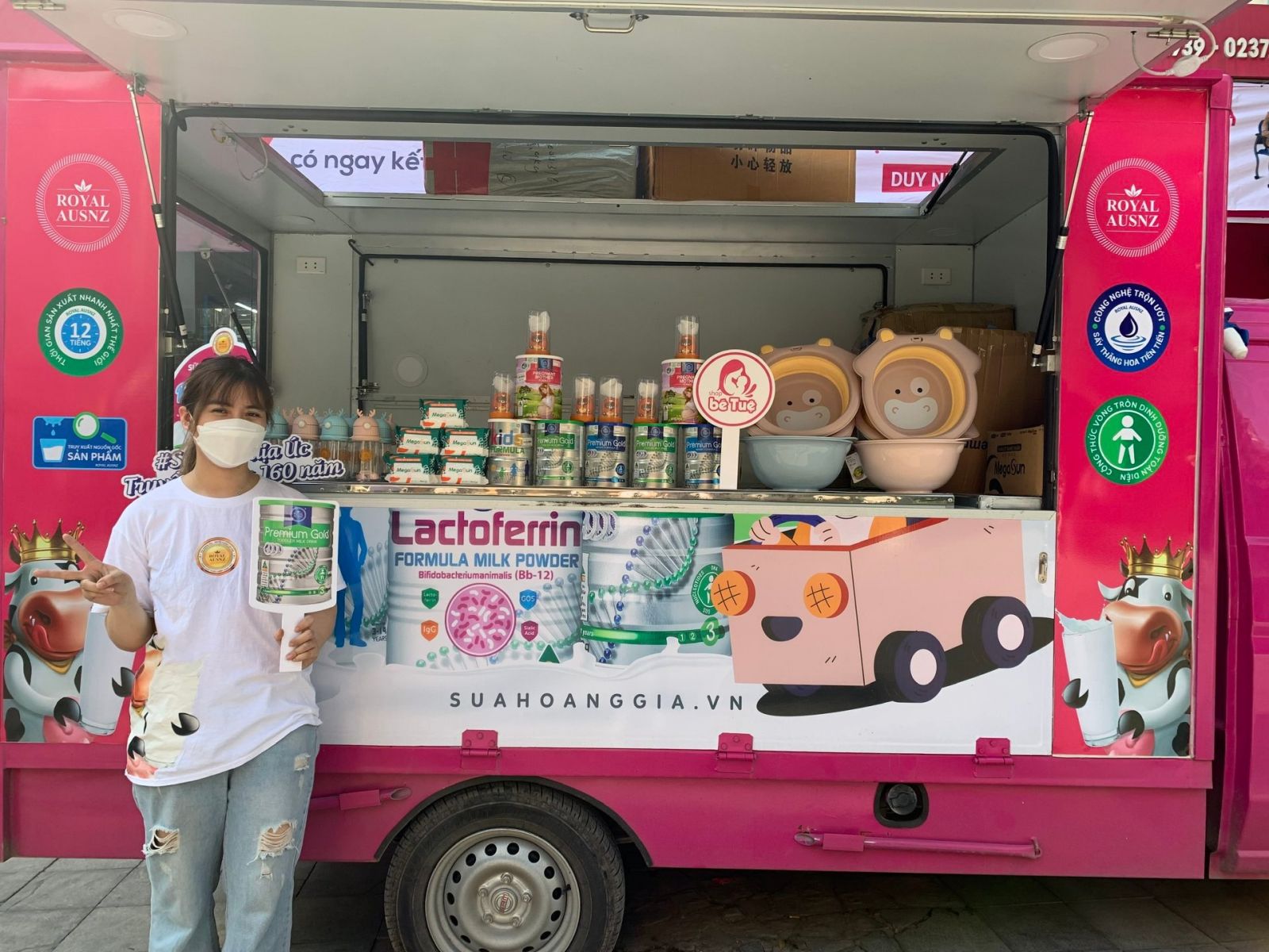 Trade & Show Shop Bé Tuệ Thanh Hóa – Điểm đến uy tín được Sữa Hoàng Gia Royal Ausnz tin tưởng chọn lựa